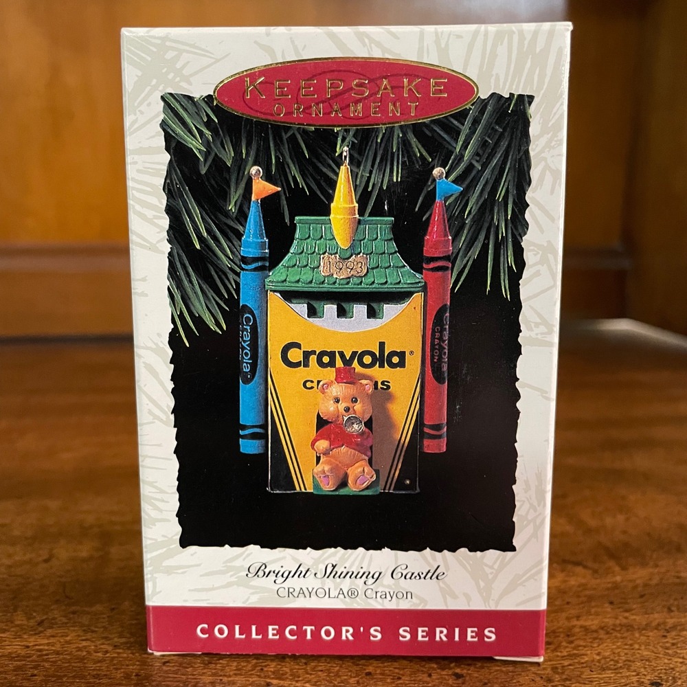 Hallmark Keepsake‎ Ornament Bright Shining Castle Crayola Collector Series 1993